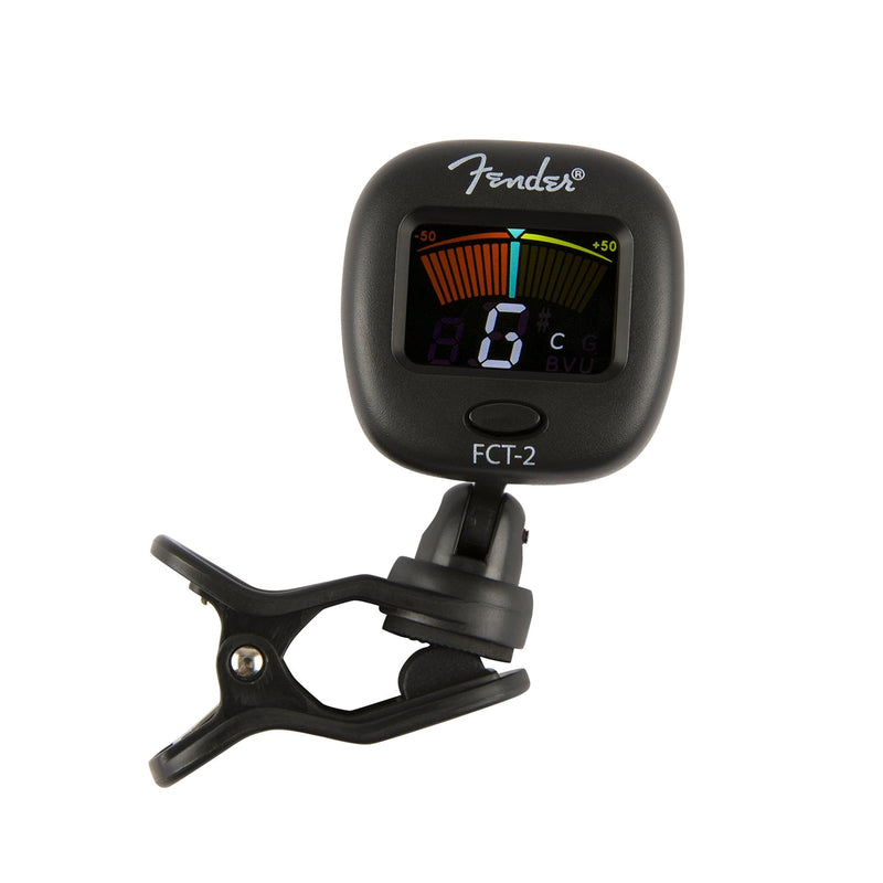 [AUSTRALIA] - Fender FCT-2 Professional Multi-Instrument Clip-On Tuner for Guitar, Bass, Ukulele, and Violin 