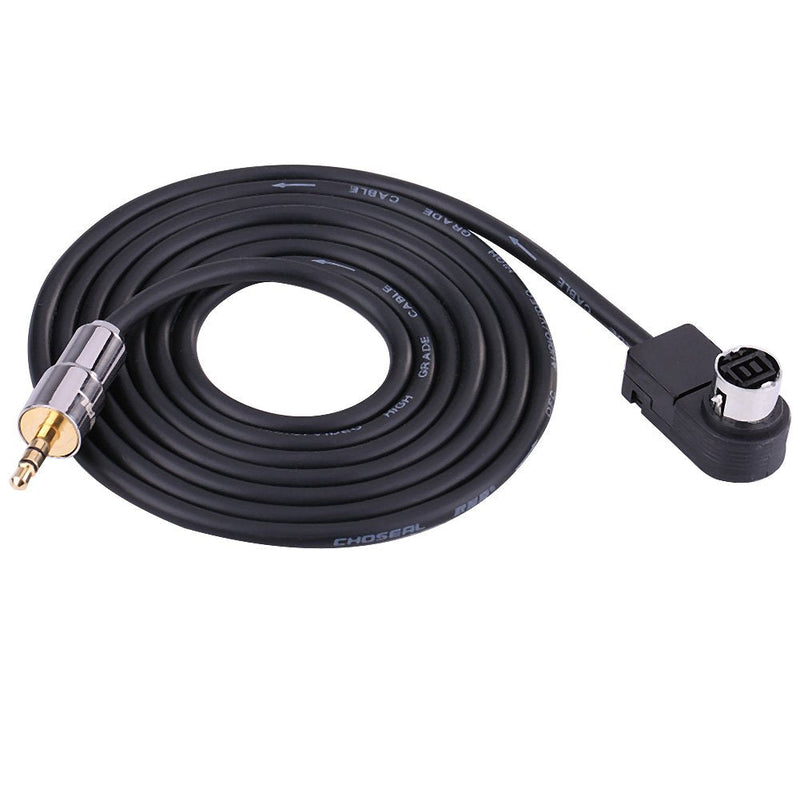 [AUSTRALIA] - Qiilu 1.5m Car AUX Input Adapter Audio Cable for JVC/Alpine KCA-121B CD Player 9855 105 177 9887 