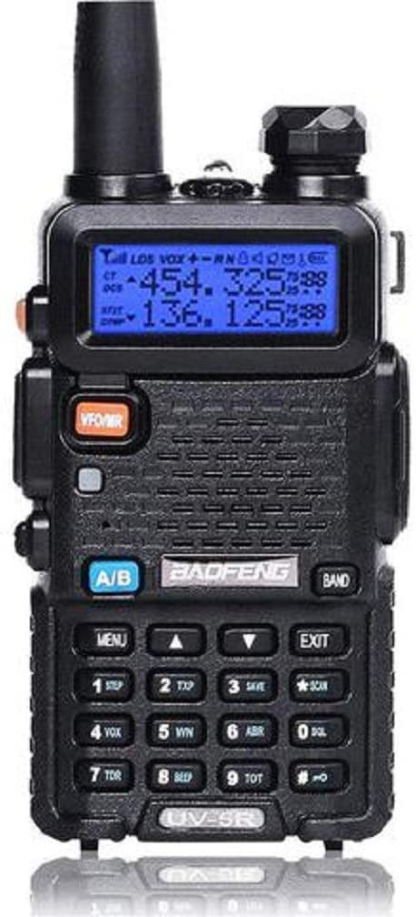 [AUSTRALIA] - Baofeng UV-5R Two Way Radio Dual Band 144-148/420-450Mhz Walkie Talkie 1800mAh Li-ion Battery(Black) 