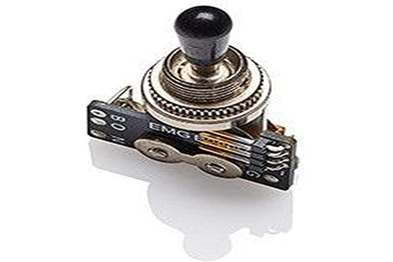 [AUSTRALIA] - EMG Solderless Toggle Switch with Cables 3 Position Lever Black Knob B289 