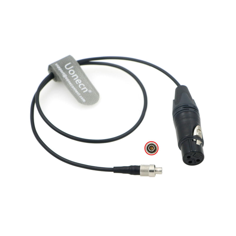 Uonecn SK2000 Audio Incoming Transmitter Soft and Thin Cable XLR 3 Pin Female to FVB 00 303 NLAE24 3 Pin Plug