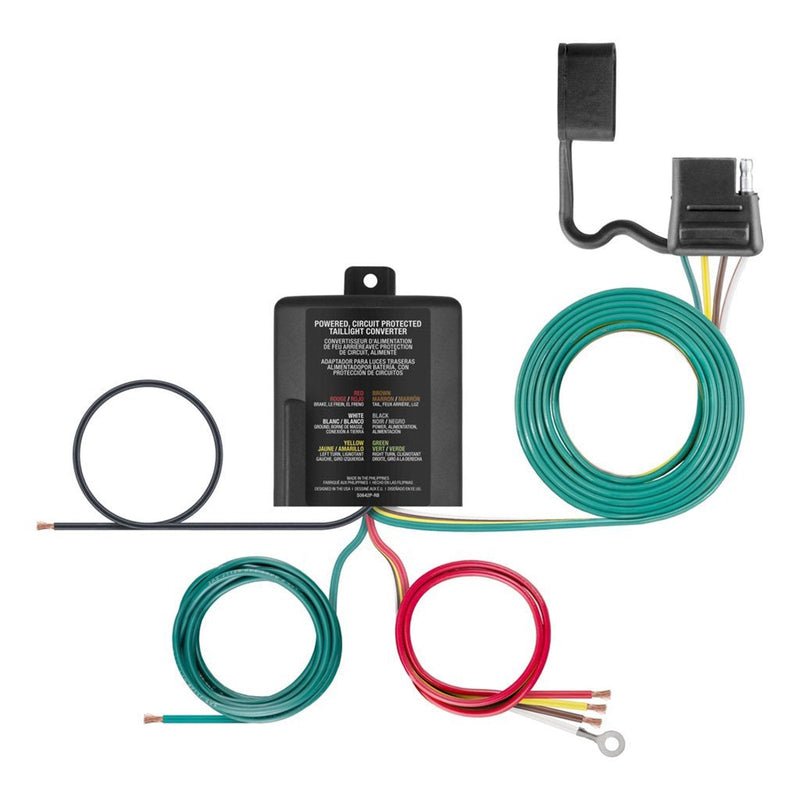 [AUSTRALIA] - CURT 56496 Potted Powered 3-to-2 Wire Tailight Converter Black 
