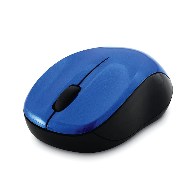 Verbatim Silent Wireless Blue LED Mouse - Blue Blue Mouse