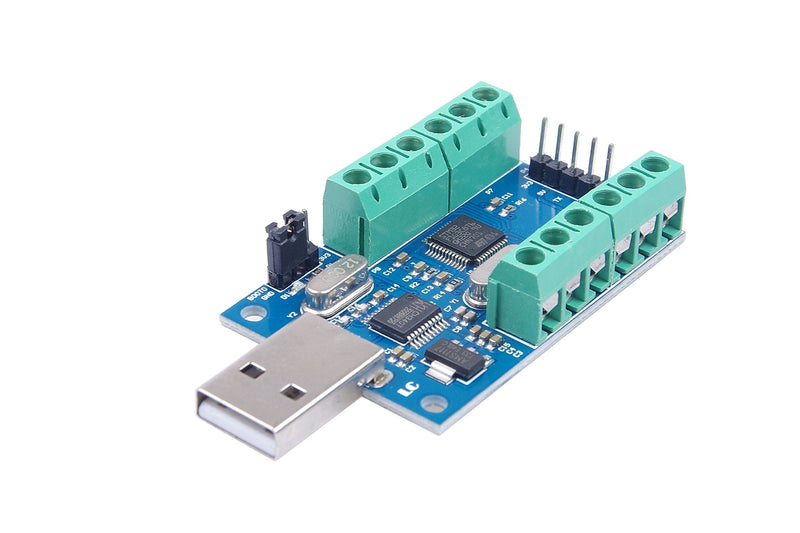 NOYITO USB 10-Channel 12-Bit AD Data Acquisition Module STM32 UART Communication USB to Serial Chip CH340 ADC Module