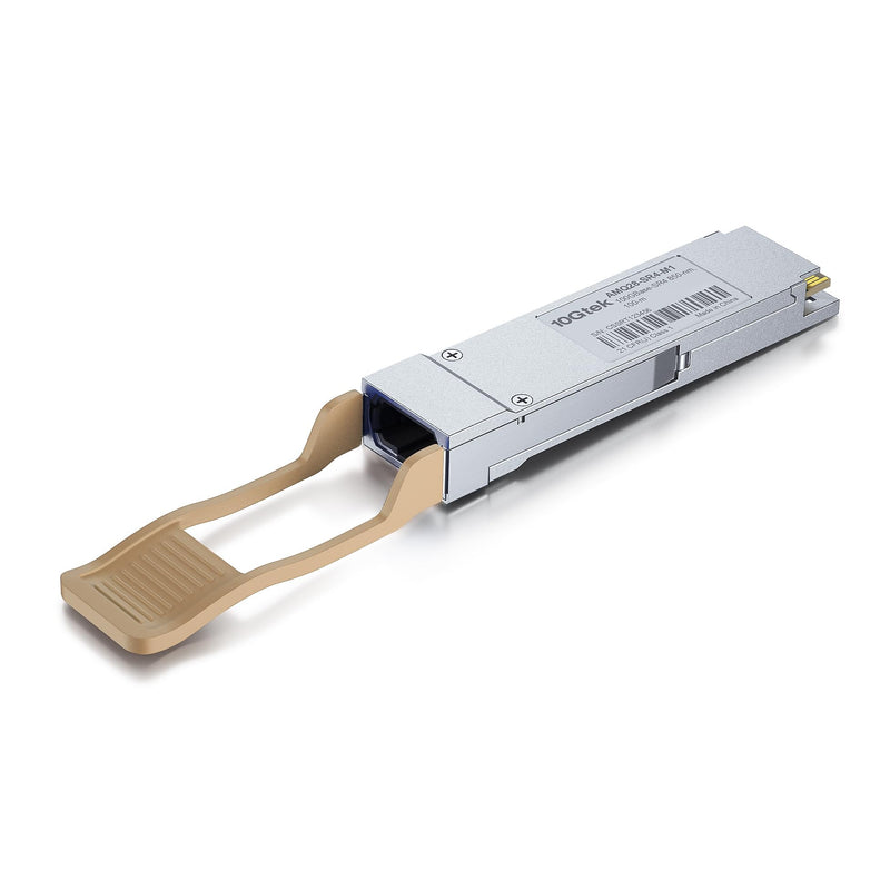 10Gtek QSFP28 100GBASE-SR4 Transceiver for Cisco QSFP-100G-SR4-S | 100G QSFP28 SR4 MultiMode MPO Optical Fiber Module, 850nm MMF, DDM, 100m, for Cisco, Meraki, Fortinet, Ubiquiti UniFi 100G-SR4: 100m x1