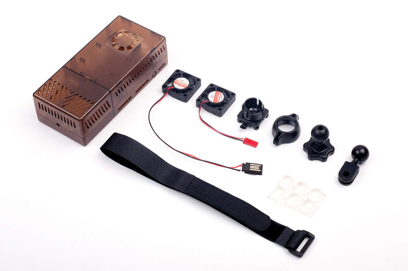 Summitlink V2 Tint Case Dual Fans for ADS-B Kit Fits AHRS Module and GPYes