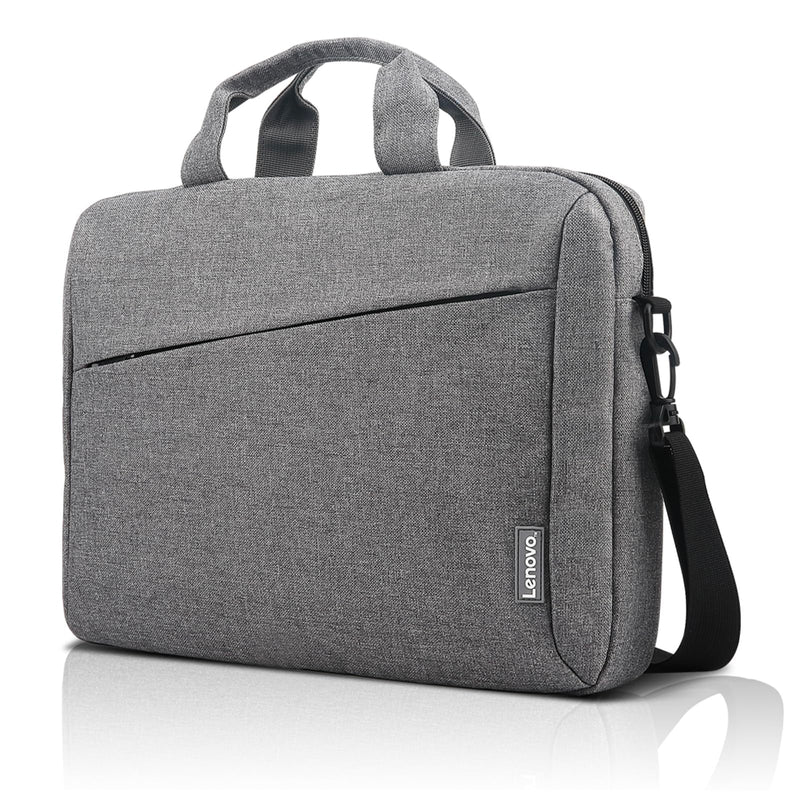 Lenovo Laptop Carrying Case T210, 15.6-Inch Laptop and Tablet, Sleek Design, Durable and Water-Repellent Fabric, Business Casual or School, GX40Q17231 Casual Toploader - Grey T210 | Gray 15.6 inch Laptop Shoulder Bag