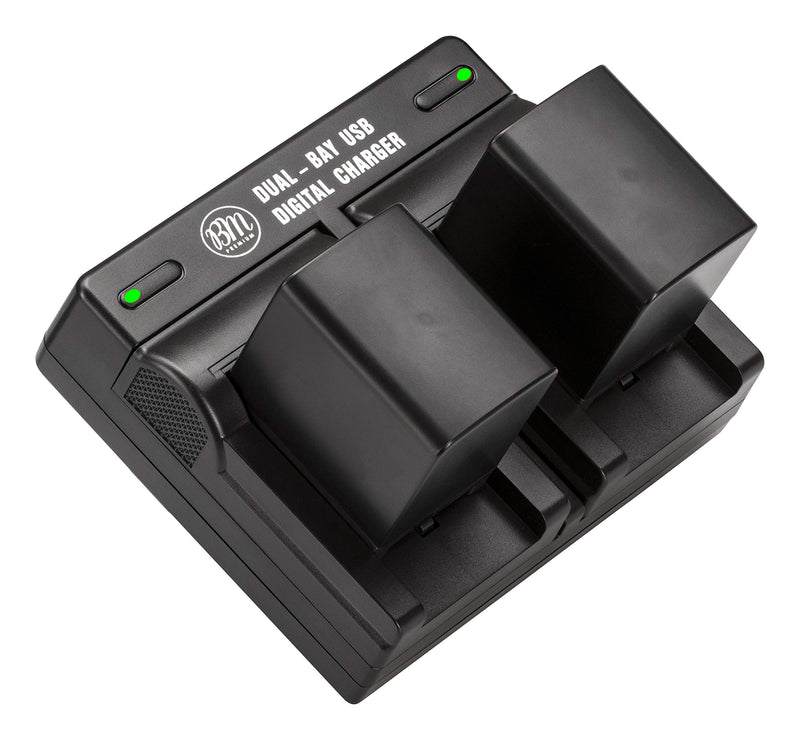 [AUSTRALIA] - BM Premium 2 BP-828 Batteries and Dual Battery Charger for Canon VIXIA HF G40, HF G50, HF G60, HF G70, XA40, XA45, XA50, XA55, XA60, XA65, XA70, XA75, XA10, XA11, XA15, XA20, XA25, XF400, XF405 