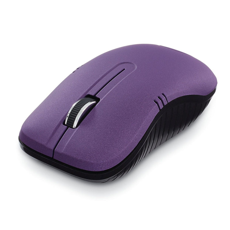 Verbatim Wireless Notebook Optical Mouse, Commuter Series – Purple