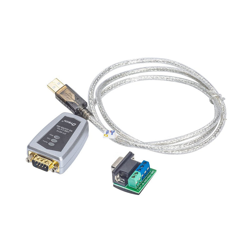 DTECH 6 Feet USB to RS422 RS485 Serial Port Converter Adapter Cable with FTDI Chip Supports Windows 11 10 8 7 XP Mac 6ft