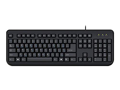 Ergoguys Wired Keyboard USB, Black (AEKEY)
