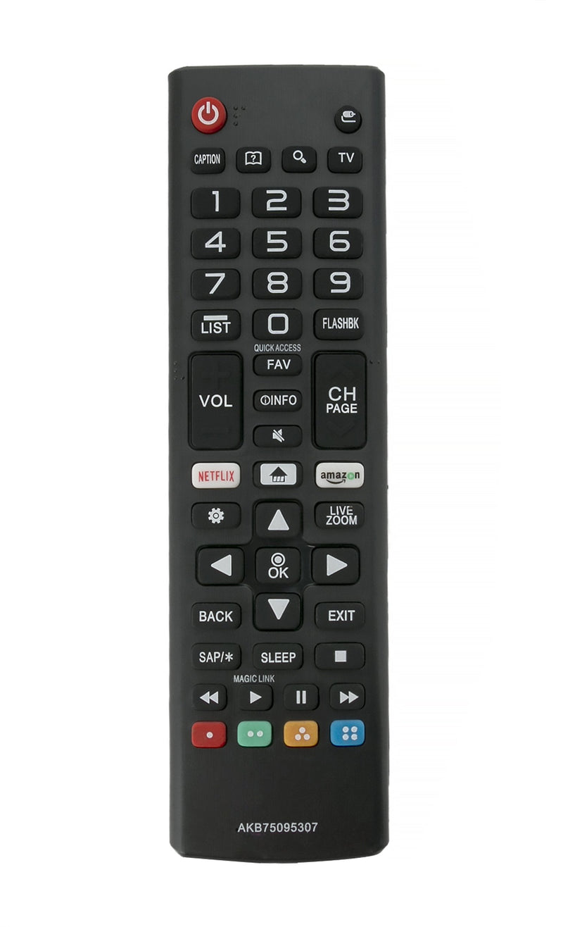 New AKB75095307 Replace Remote fit for LG TV 49UJ6050 49UJ6050-UC 49UJ6300 49UJ6300-UA 49UJ6350 9UJ6500-UB 55UJ6050 55UJ6050-UC 55UJ6300 75UJ657A-UB 32LJ550B 32LJ550B-UA 32LJ550M UJ6200 AN-MR650A