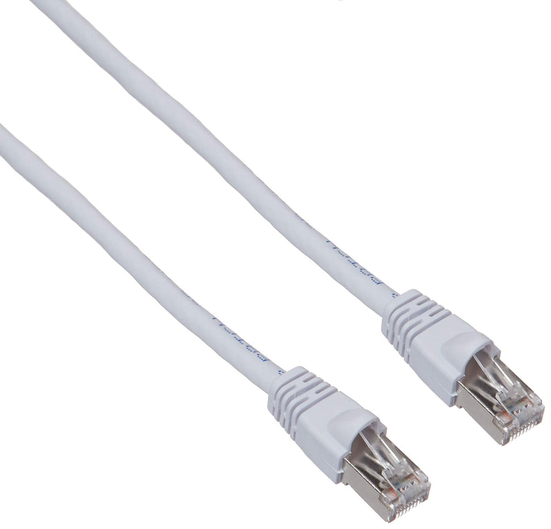 [AUSTRALIA] - Monoprice Cat6A Ethernet Patch Cable - 14 Feet - White | Network Internet Cord - RJ45, 550Mhz, STP, Pure Bare Copper Wire, 10G, 26AWG 
