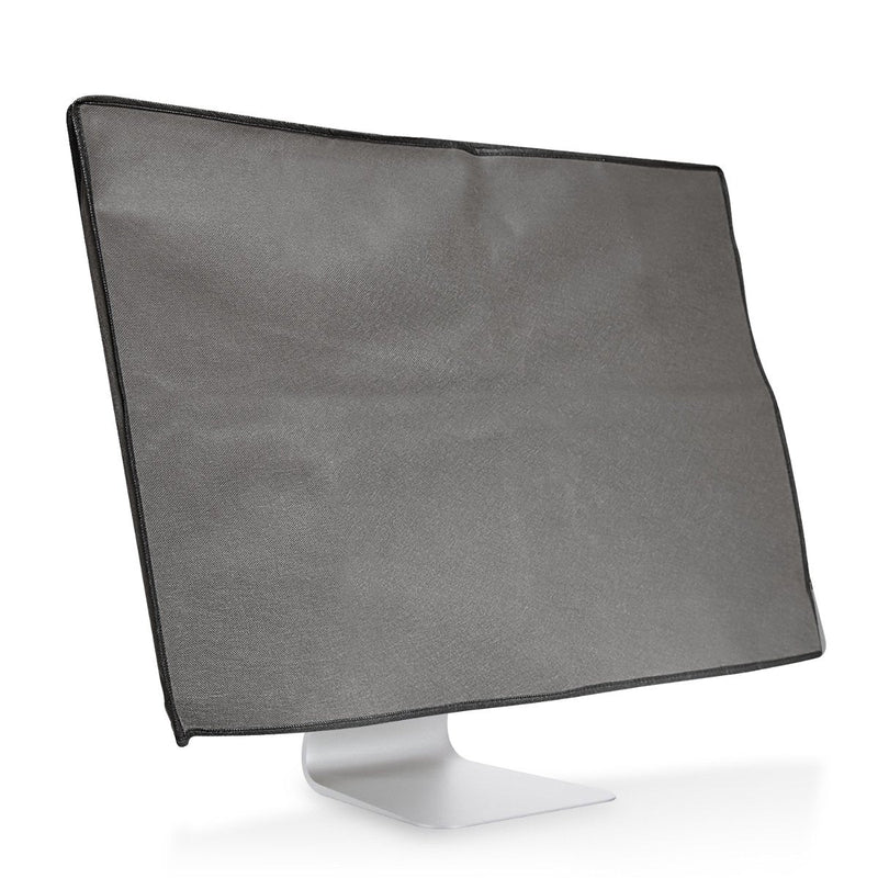 kwmobile Monitor Cover Compatible with 24-26" Monitor - Monitor Cover Dust PC Screen Protector - Dark Grey