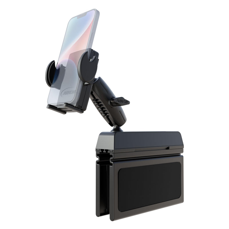 ARKON Mounts Mega Grip Phone Holder Console Wedge Mount for Trucks Shaft Arm