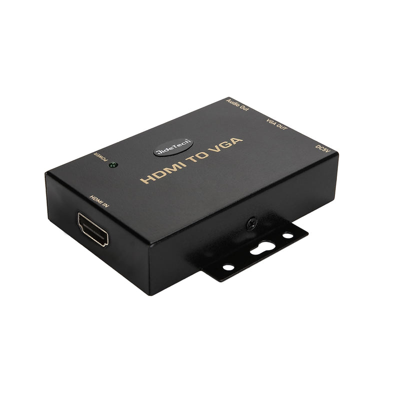 [AUSTRALIA] - JideTech HDMI to VGA Converter with 3.5mm Audio Supports 1080P for PC Laptop Display Computer Mac Projector 