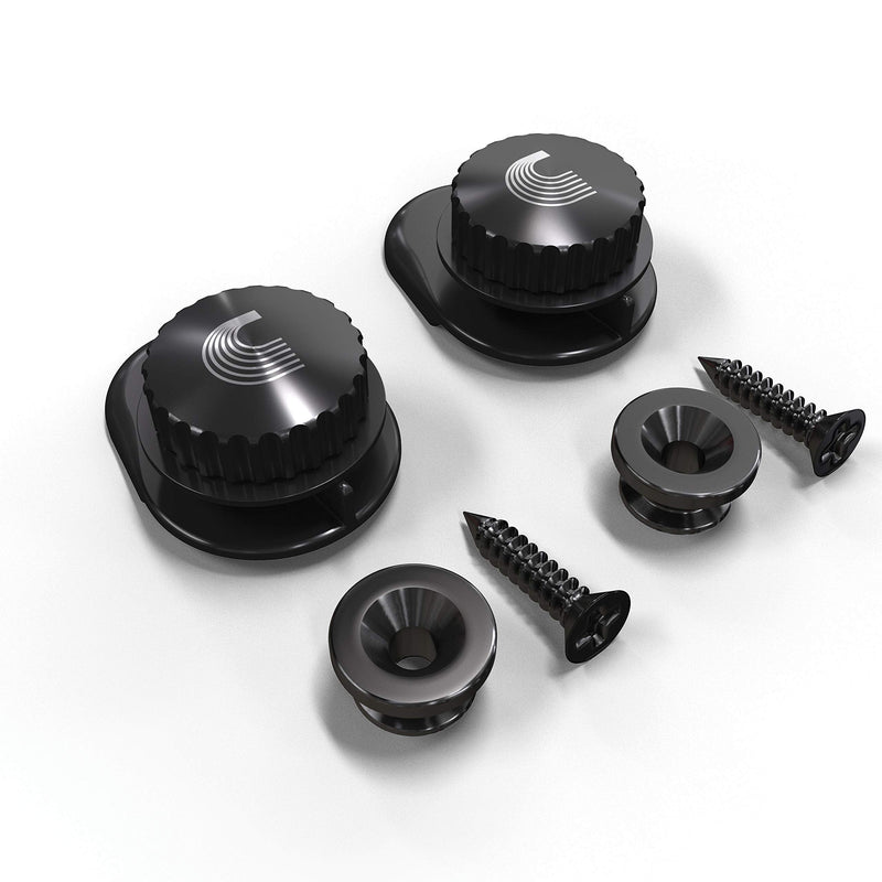 D'Addario Accessories Universal Strap Lock System, Black