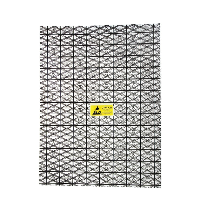 LJY 30 Pieces Antistatic Bags ESD Shielding with Top Open for Motherboard Graphics Video Card LCD Screen with Labels, 30 x 40 cm / 11.8 x 15.7 inch