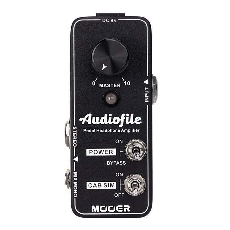 [AUSTRALIA] - MOOER Audiofile Guitar Headphone Amp Analog, Access to Effects Circuits, Buffer/Clean Boost for Electric Guitar/Bass 
