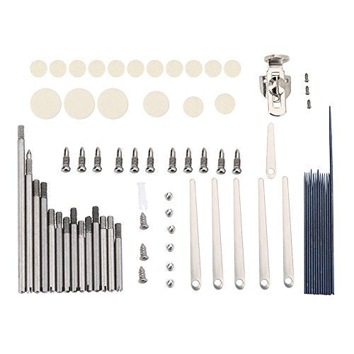 Clarinet Repair Parts Screws Metal Clarinet Reparing Maintenance Parts Screws Pads Tools Kit Clarinets Accessories, Screws, Clarinet Pads, Clarinet Spring, Rollers (Style ?¡§|?) Clarinet Pads Replac