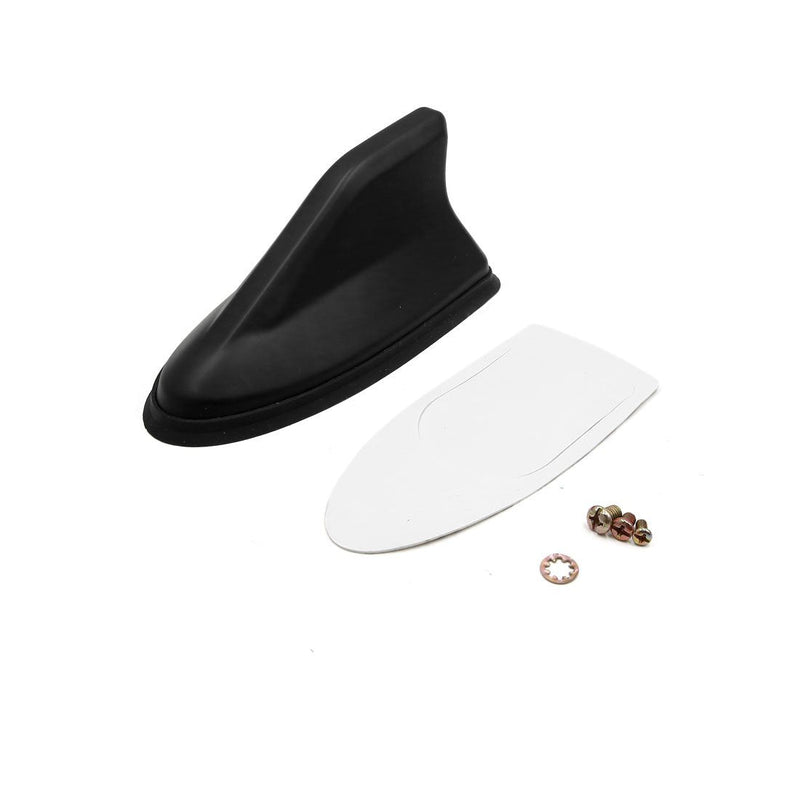 [AUSTRALIA] - uxcell Matte Black Plastic Shark Fin Shape Truck Car Roof AM FM Radio Signal Antenna Aerial Random,Black 