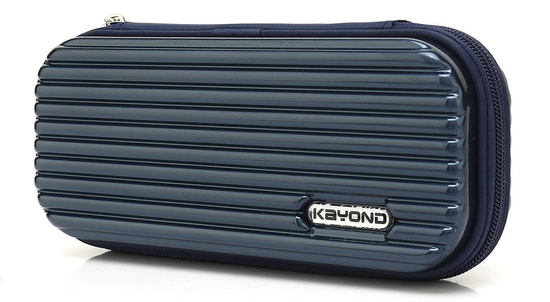 KAYOND Hard Pencil Case PC Hard shell case for executive fountain pen,apple pencil,ballpoint pen,stylus touch pen (Blue) Blue