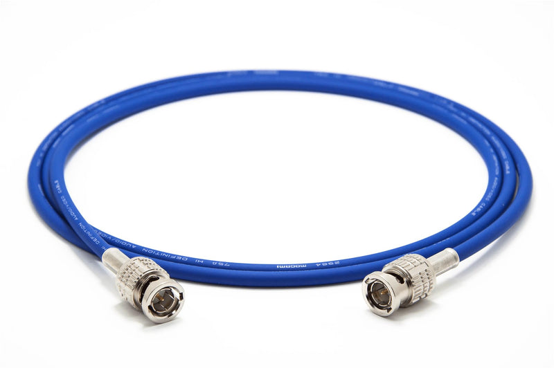 enoaudio Mogami 2964 Digital Coaxial Cable 75 Ohm Word Clock, SDI, HDTV DH | Canare Gold BNC | HiFi - 3.28 ft / 1.0 m