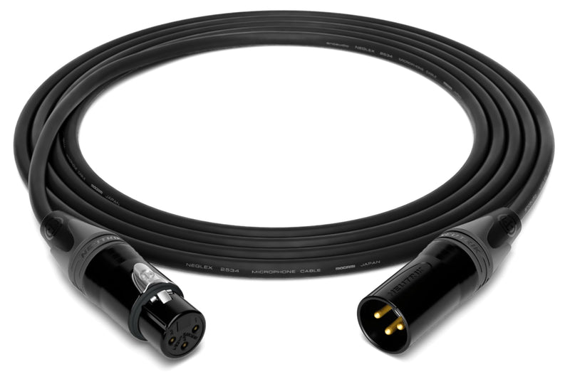enoaudio Mogami 2534 Quad Balanced Cable Microphone | Neutrik XLR Female - XLR Male | HiFi - 6.56 ft / 2.0 m