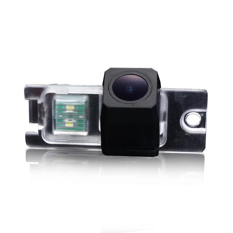 Super HD Vehicle Backup License Plate Cameras Car Rear View Back up Camera compatiable for Volvo S80L /S40L/S80/S40/S60/V60/XC90/XC60/C70/S60L Waterproof HD (Model A= Clip+Screw Connector) Model A= Clip+Screw connector