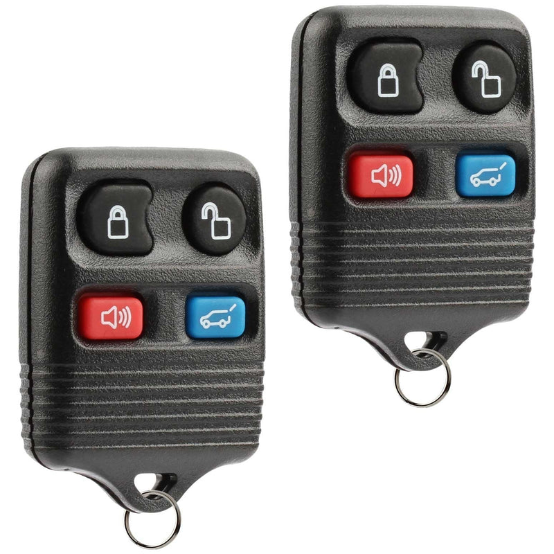 Key Fob Keyless Entry Remote fits Ford Expedition Explorer/Lincoln Aviator Navigator/Mercury Mountaineer (CWTWB1U322), Set of 2 f-345-suv [2]