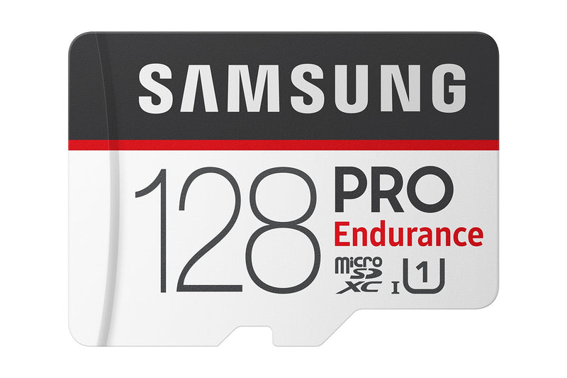 Samsung PRO Endurance 128GB 100MB/s (U1) MicroSDXC Memory Card with Adapter (MB-MJ128GA/AM) Standard