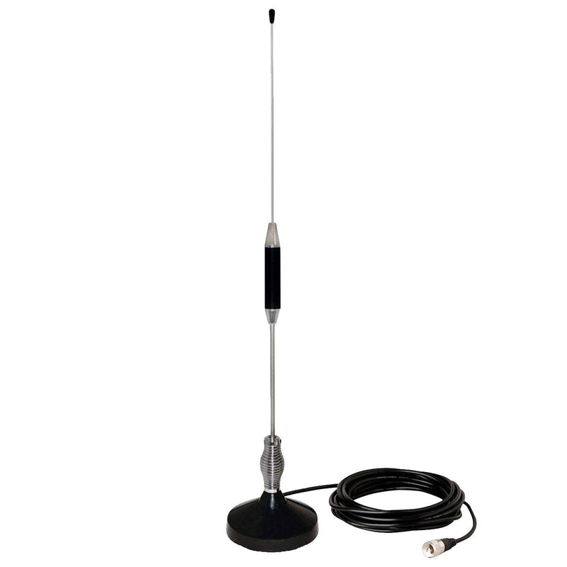 CB Antenna 28 inch 27 Mhz CB Radio Antenna Full Kit with Heavy Duty Magnet Mount Mobile/Car Radio Antenna Compatible with President Midland Cobra Uniden Anytone by LUITON Cb Antenna