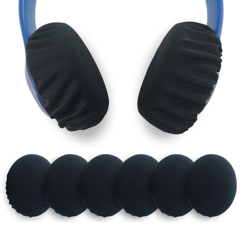 [AUSTRALIA] - Xklmb 3Pairs Stretchable Fabric Headphone Covers/Washable Sanitary Ear pad,Earcup Earpad Covers Fit Most On Ear Headphones 8-11cm(3.14" - 4.33") Earpads 