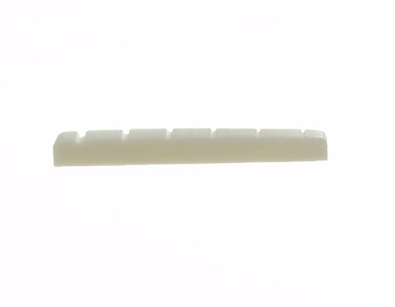Dopro 42x3.5mm Flat Bottom Pure Cattle Bone Electric Guitar Nut for Strat Tele Guitars