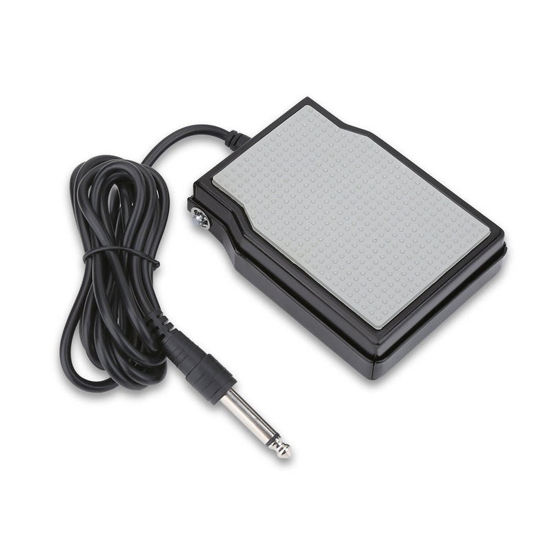 Keyboard Damper, Electronic Keyboard Sustain Pedal for Piano Accessory (White)