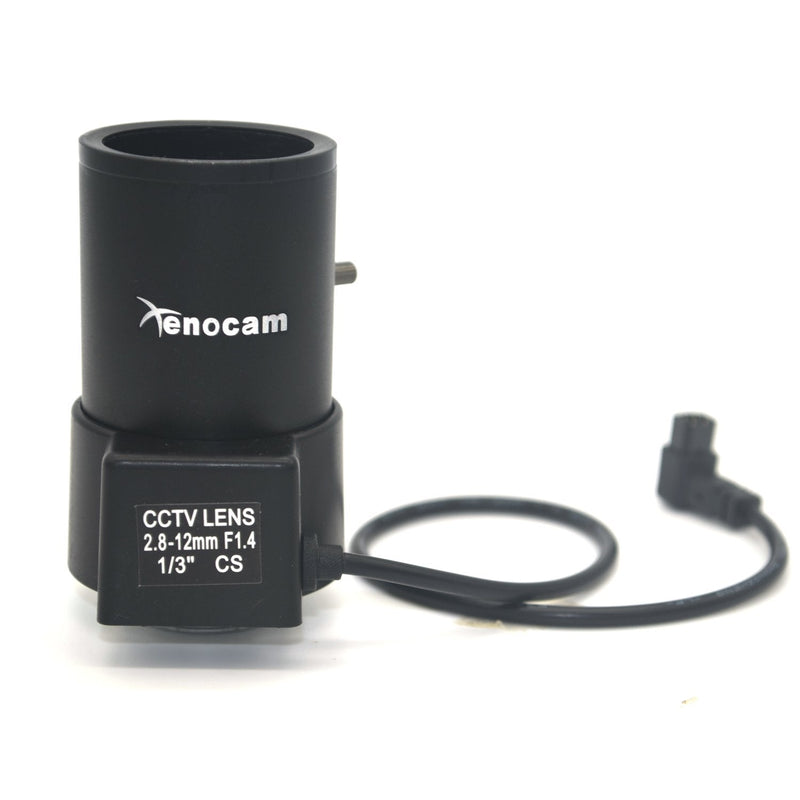 2.8-12mm 1/3" Auto-iris Varifocal Lens Cs-Mount Dc Drive for CCTV Security Camera 1/3 Inch F1.4 Auto-iris 2.8-12mm