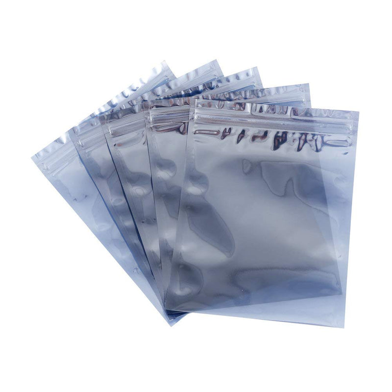 50Pcs Antistatic Resealable Bag 15X20cm/5.9X7.9inch, Premium Anti Static Bag for SSD HDD and Other Electronic Devices 50Pcs 15X20cm/5.9X7.9inches