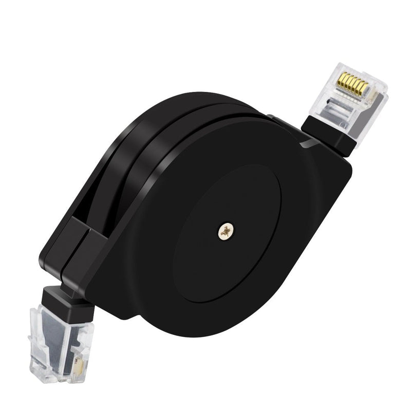[AUSTRALIA] - Cat6 Retractable Ethernet Cable 5.9FT RJ45 8P8C Ultra Flat Gigabit Network Cable Cat 6 Laptop Internet Connection Jumper for Travel (5.9 feet) 5.9 feet (1.8M) 