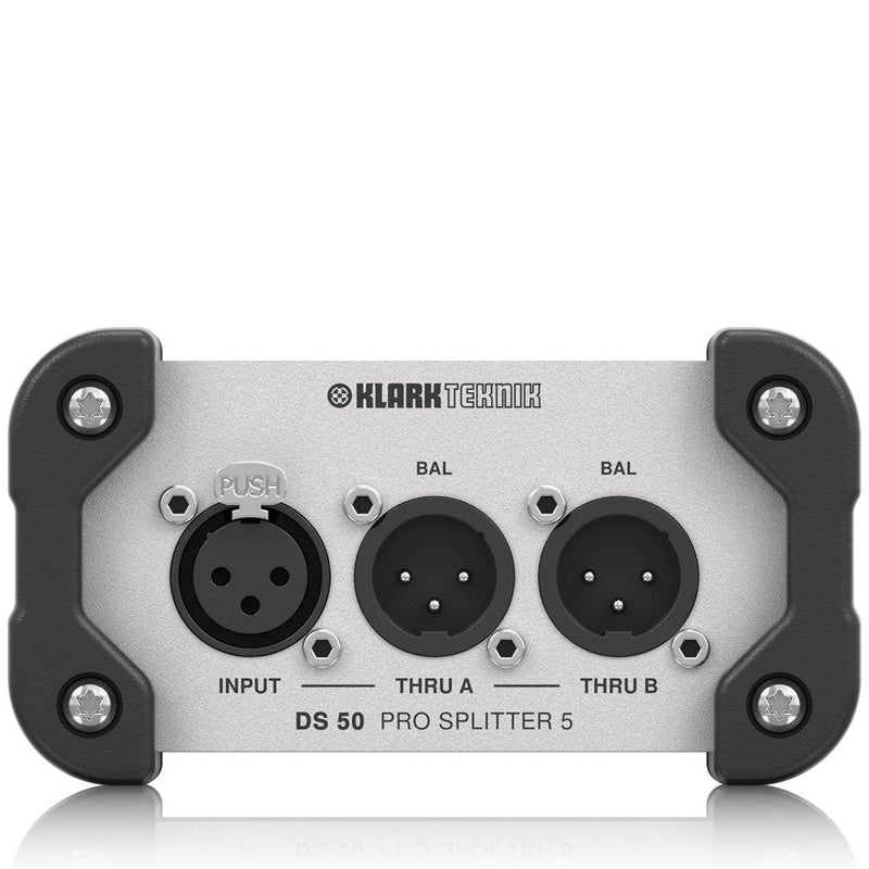 Klark teknik PRO SPLITTER 5 DS 50 Passive 1-In/5-Out Signal Splitter with Extended Dynamic Range