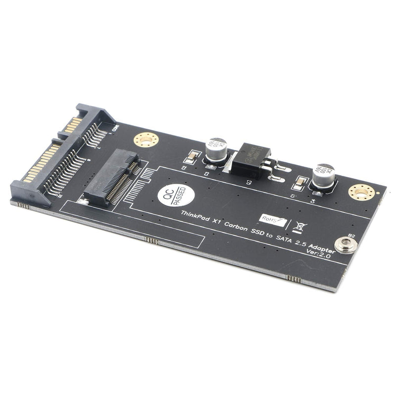 Carbon 20+6 Pin SSD to SATA 2.5 Adapter Converter for Thinkpad Lenovo X1