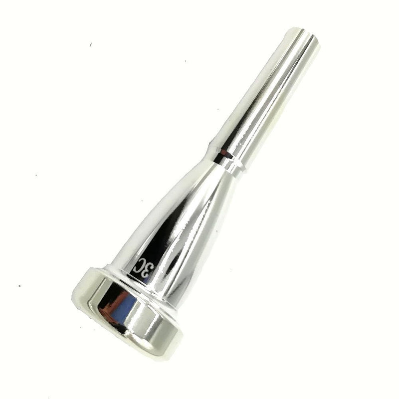 Trumpet Mouthpieces for Bach Conn King Trumpet (3C, Silver) 3C