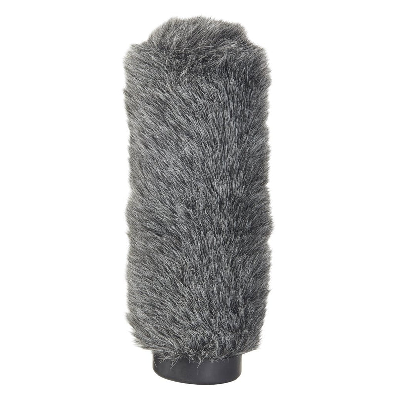 Fuzzy Windscreen 1 for Shotgun Microphones, Black & Gray
