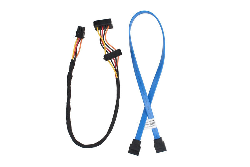 XtremeAmazing New Hard Disk Drive HDD SATA Data Power Cable for Dell Inspiron 3650 3653 3655 3250 3253 3255 Series Desktop Computers Replace GP2JM