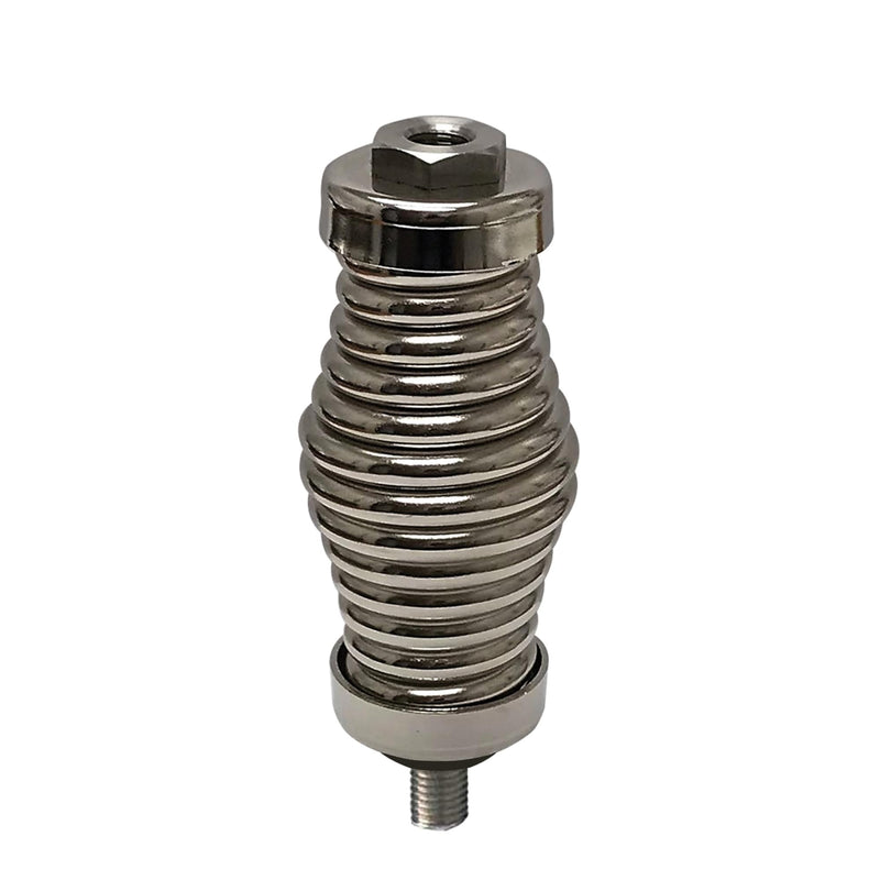 [AUSTRALIA] - Super Heavy Duty Stainless Steel Antenna Barrel Spring For The Heaviest CB Amateur and Two Way Antennas 3/8-24 Thread with Coupling Nut 
