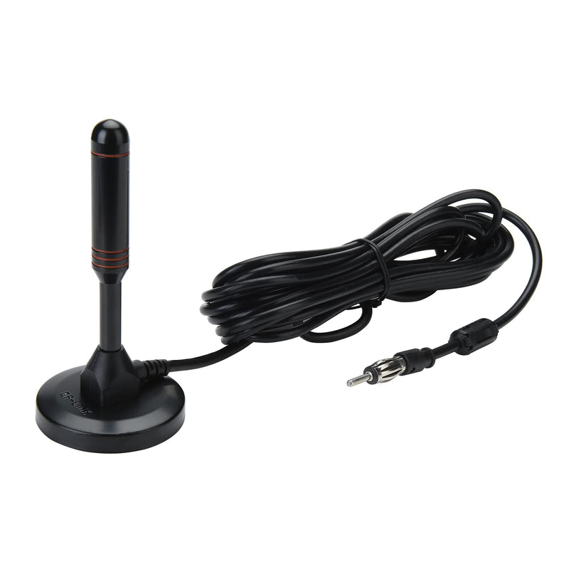 Car Magnet Antenna Universal Magnetic Am Fm Antenna for Radio Car Home 16ft Long 75Ohm with Magnetic Base Antenna
