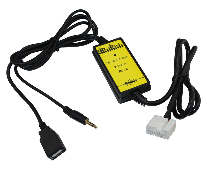 [AUSTRALIA] - Honda USB Aux Interface Adapter - Charge & Play for Accord (2003-2011), CRV (2005-2011), Pilot (2006-2011), Odyssey (2005-2011), Civic (2006-2011) and More 