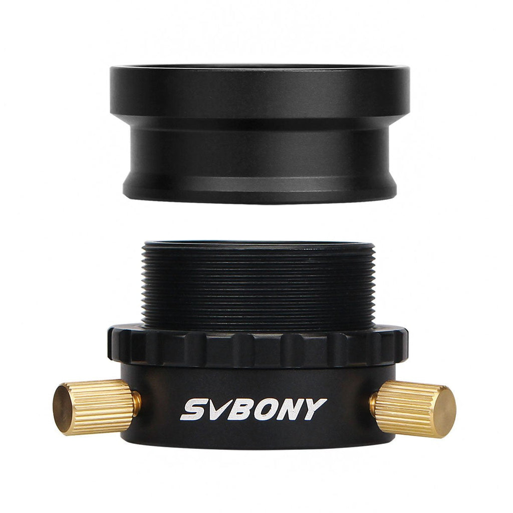 SVBONY Telescope Accessories Focuser Adapter 1.25 inches Adapter M42X0.75 Reflector Telescope Eyepiece Adapter