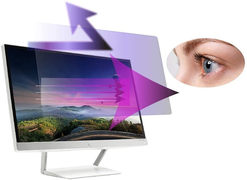 Premium Anti Blue Light and Anti Glare Screen Protector (2 Pack) for 20 inches Monitor. Screen Protector Size is 17.4 inches Width x 9.8 inches Height. Easy and Bubble Free Installation