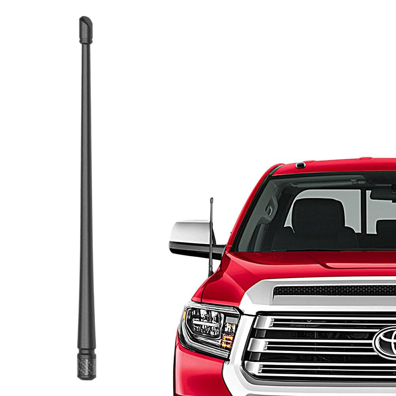 [AUSTRALIA] - RYDONAIR Short Antenna Compatible with Toyota Tundra 2014+ & Toyota Tacoma 1995+, Internal Copper Coil for Enhanced Reception, 13 inches Flexible Rubber Antenna Replacement Toyota Tundra 2014+ & Toyota Tacoma 1995+ 