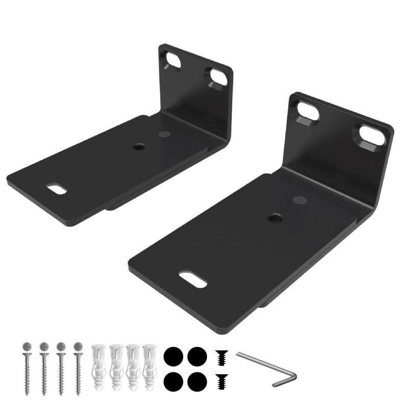 Soundbar 300/500/550/600/700/900/Ultra, TV Speaker Adjustable Wall Mount Kit, Black, for Bose Sound Bar Smart 300 500 550 600 700 900 Ultra Mounting Bracket
